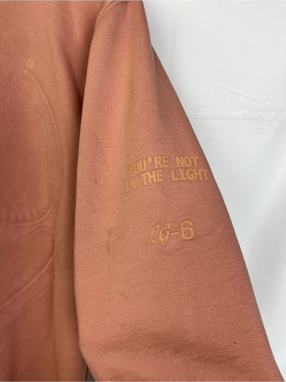 Lady Gaga Limited Edition Chromatica Pink Embossed Crewneck Size M - Picture 6 of 8